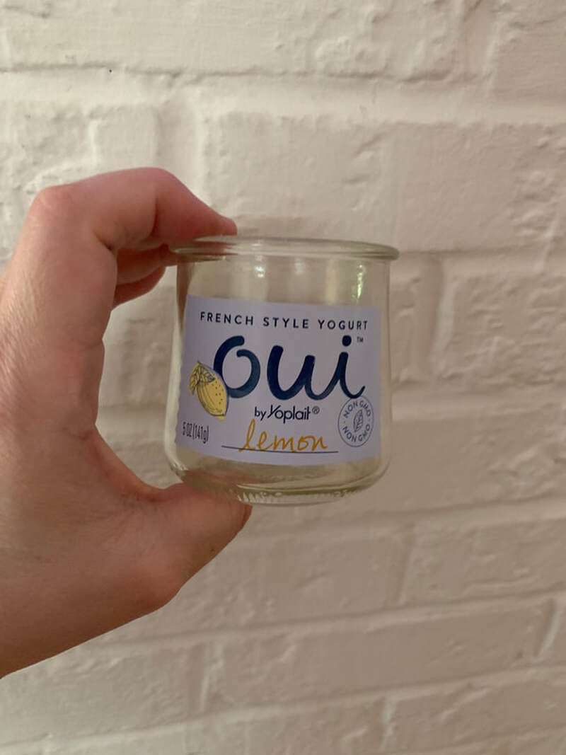 This is a full-size Oui jar. It will work, but ....